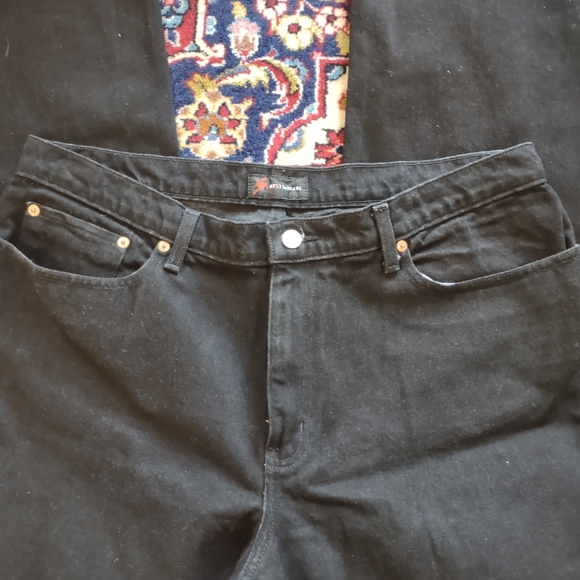 Straight Leg Black Jeans - Picture 3 of 6